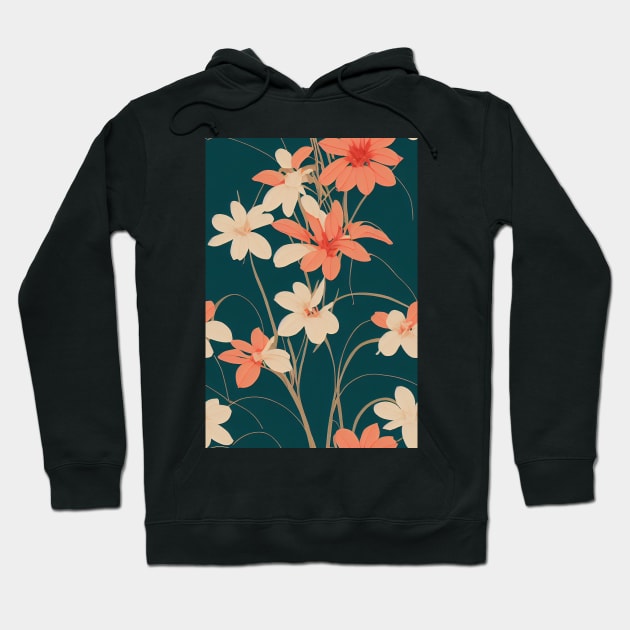 Beautiful Stylized PinkFlowers, for all those who love nature #210 Hoodie by Endless-Designs
